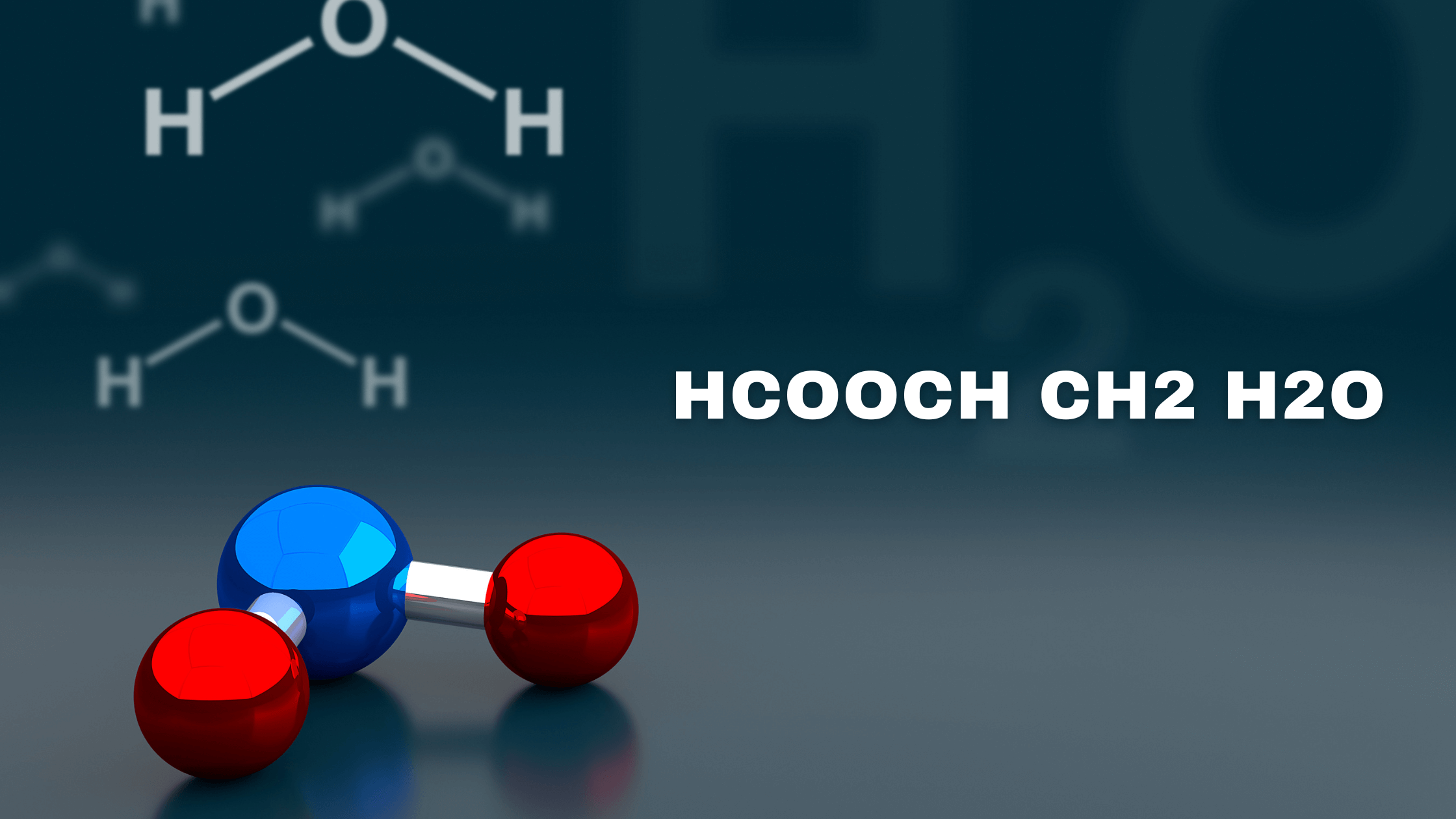 hcooch ch2 h2o