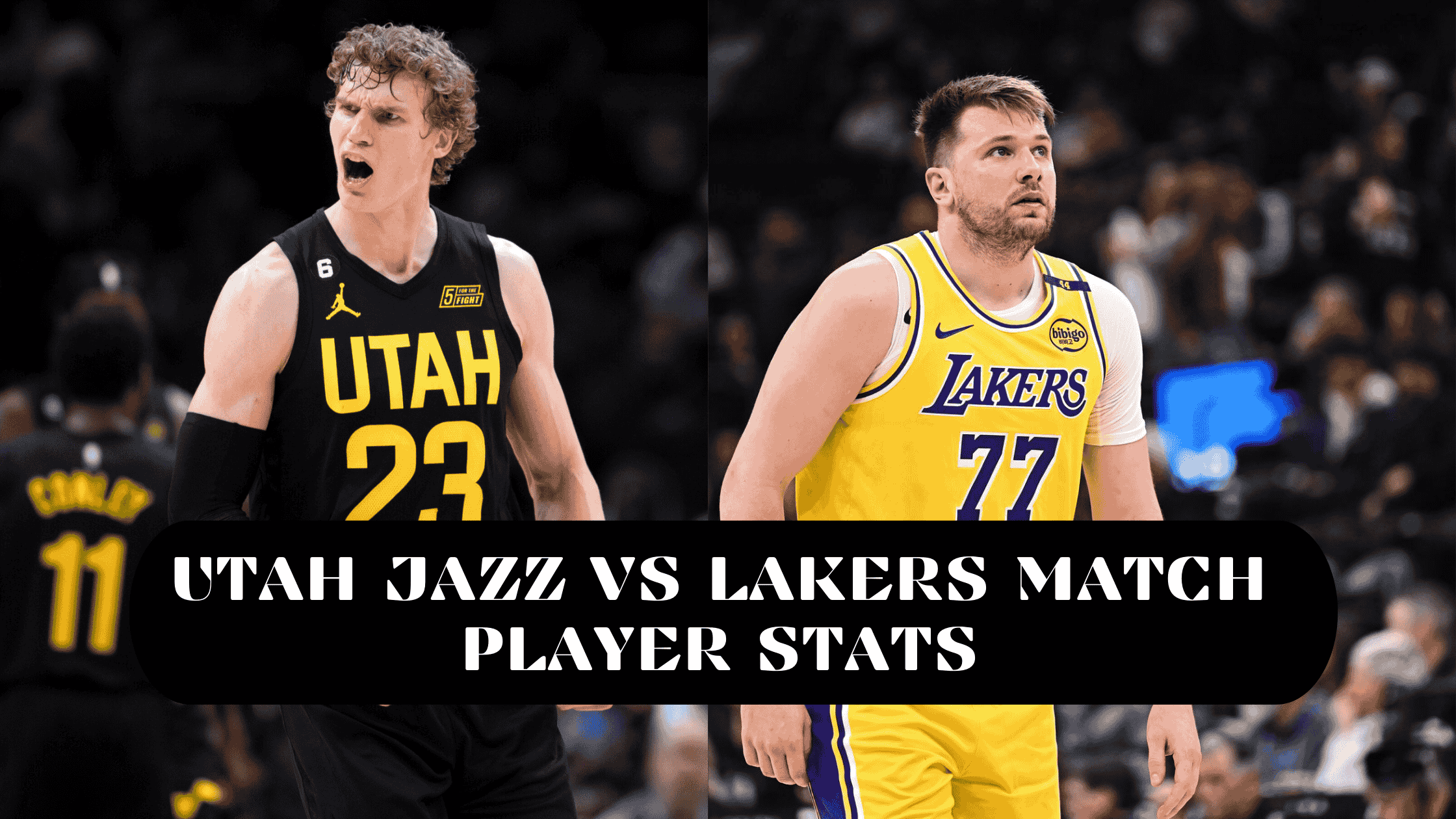 Utah Jazz vs Lakers Match Player Stats
