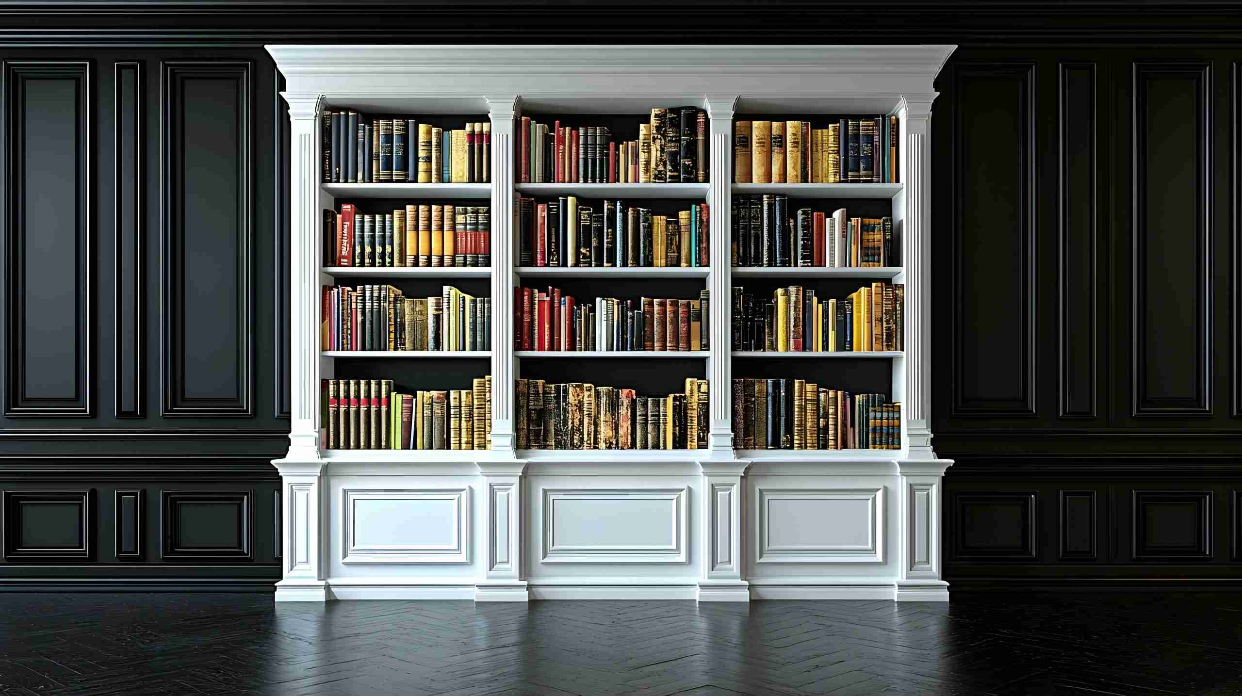 White Bookcase
