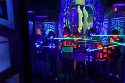modern laser tag center
